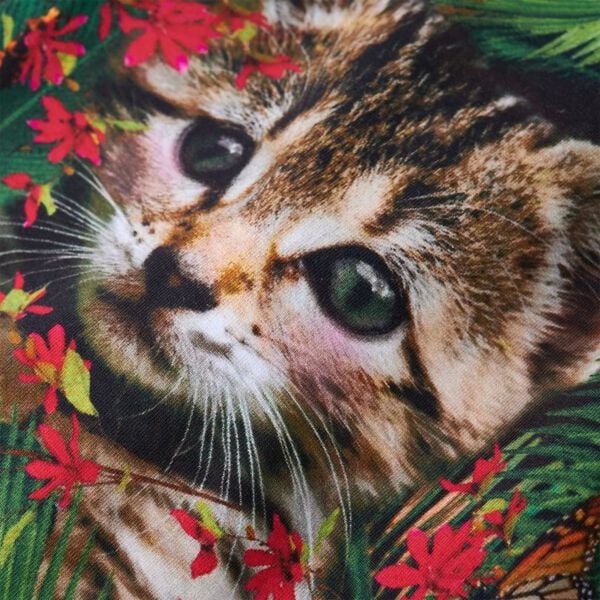 Dječja haljina s dugim rukavima modra 128