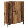 vidaXL Highboard Zidne Staro drvo 69,5 x 34 x 180 cm Konstruirano drvo