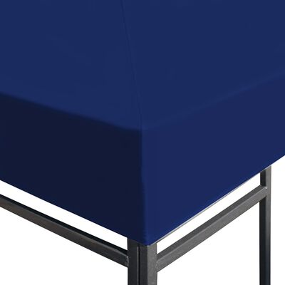 vidaXL Pokrov za sjenicu 310 g/m² 4 x 3 m plavi