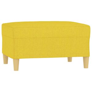 vidaXL Tabure svjetložuti 70 x 55 x 41 cm od tkanine