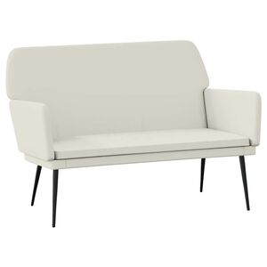 vidaXL Klupa krem 108 x 79 x 79 cm bar&scaron;unasta