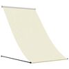 vidaXL Tenda na uvlačenje krem 100 x 150 cm od tkanine i čelika