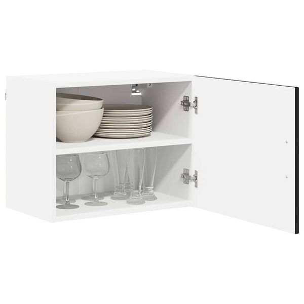 vidaXL Kuhinjski ormarić Lucca 2 pcs Crna 50 x 31 x 40 cm