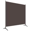 vidaXL Sobna pregrada smeđa 175 x 180 cm od tkanine