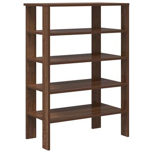 vidaXL Stalak za cipele boja hrasta 61x32x87,5 cm konstruirano drvo
