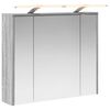 vidaXL Kupaonski ormar s ogledalom Siva Sonoma 73,5 x 16 x 62,5 cm