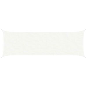 vidaXL Jedro za sunce Bijela 6 x 2 m 100% poliester Oxford