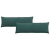 vidaXL Jastučići za sofu 2 pcs Tamnozelena 120 x 40 cm Kordura tekstil