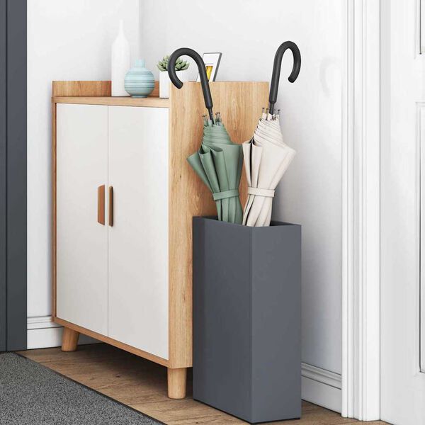 vidaXL Stalak za kišobran Antracit 28 x 12 x 41 cm Čelik