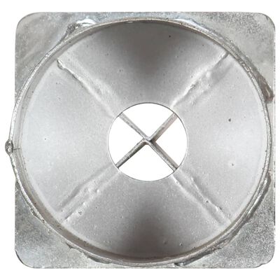 vidaXL Šiljci za tlo 6 kom srebrni 12 x 91 cm od pocinčanog čelika
