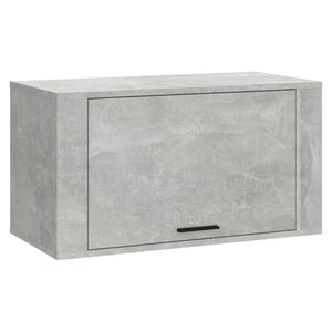 vidaXL Zidni ormarić za cipele boja betona 70x35x38 konstruirano drvo