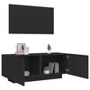 vidaXL TV ormarić crni 100 x 35 x 40 cm od konstruiranog drva