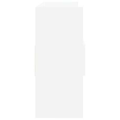 vidaXL Komoda bijela 105 x 30 x 70 cm od iverice