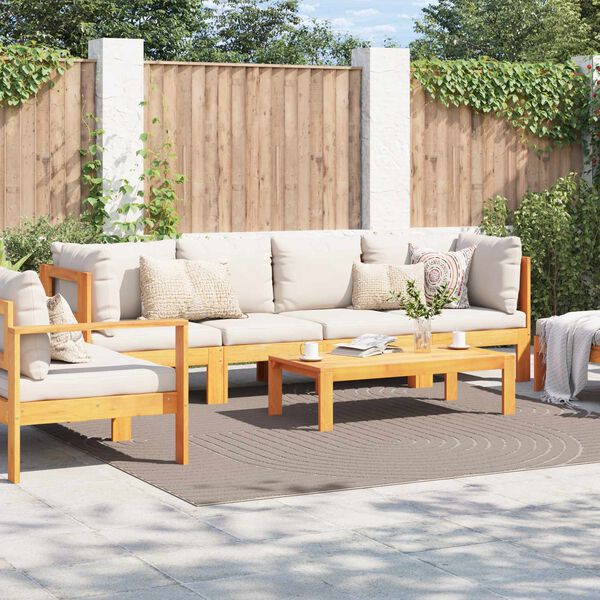 vidaXL Tepisi za područja Četvrtasti Bež 240 x 240 cm