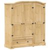 vidaXL Ormar Corona 151,5 x 52 x 170 cm od masivne borovine