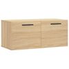 vidaXL Zidni ormarić boja hrasta sonome 80x36,5x35cm konstruirano drvo