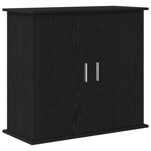 vidaXL Stalak za akvarij crni hrast 81x36x73 cm Konstruirano drvo