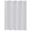 vidaXL Voile zavjesa 2 pcs Svijetlo siva 140 x 140 cm Poliester