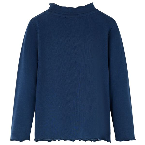 Dječja majica dugih rukava modra 92