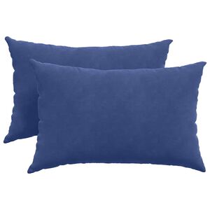 vidaXL Jastučići za sofu 2 pcs Policijska plava 60 x 40 cm