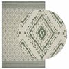 vidaXL Tepih za područje Prirodna i zelena 160 x 230 cm PET