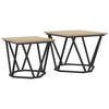 vidaXL Set pomoćnih stolića 2 kom. Sonoma hrast 50 x 50 x 40 cm