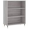 vidaXL Regal za knjige boja hrasta 69,5x32,5x90 cm konstruirano drvo
