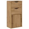 vidaXL Bočni ormarić s ladicama ODDA 40x24x79 cm puno drvo bor