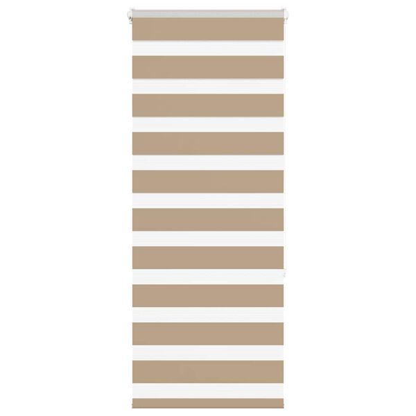 vidaXL Zavjesa zebra 60x150 cm &scaron;irina tkanine 55,9 cm poliester