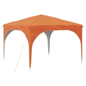vidaXL Rastezljivi &scaron;ator za zabave 290 x 290 x 245 cm Narančasta