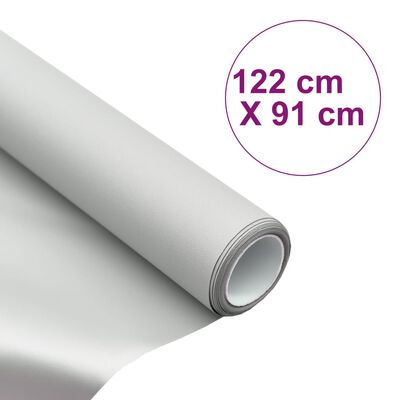 vidaXL Tkanina za projekcijsko platno metalik PVC 60 " 4 : 3
