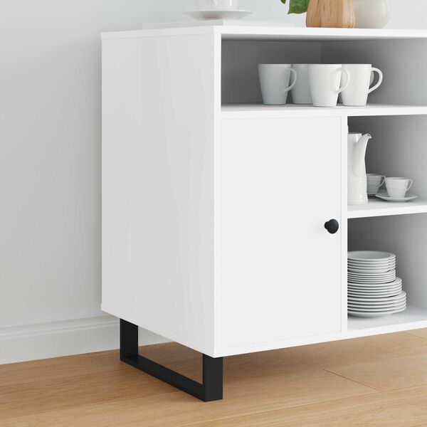 vidaXL Noge namje&scaron;taja 2 pcs Crna 37,6 x 4 x 10 mm Željezo