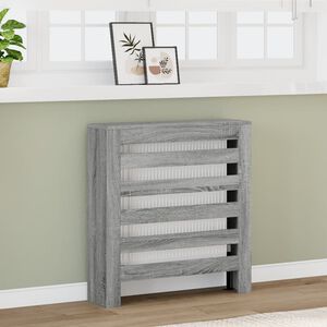 vidaXL Pokrov za radijator hrasta sonome 78x20x82 cm konstruirano drvo