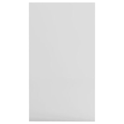 vidaXL Ormarić za knjige / komoda sjajni bijeli 50x25x80 cm od iverice