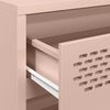 vidaXL Komoda ružičasta 68x39x73,5 cm hladno valjani čelik