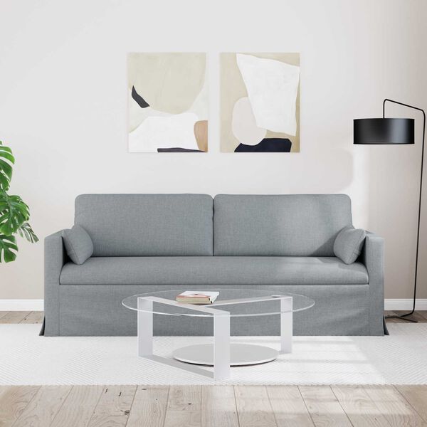 vidaXL Sofa Svijetlo siva
