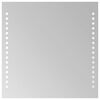 vidaXL LED kupaonsko ogledalo 30x30 cm