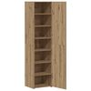 vidaXL Highboard Umjetnički hrast 45 x 42,5 x 185 cm