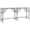 vidaXL Konzolni stol boja hrasta sonome 180x29x75 cm konstruirano drvo