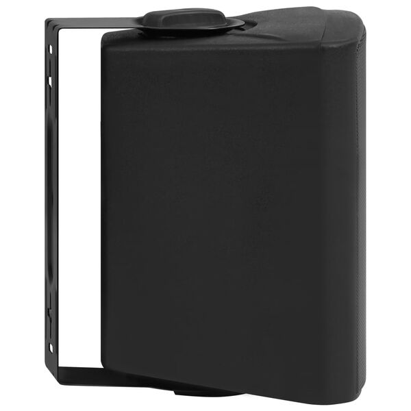 vidaXL Zidni stereo zvučnici 2 kom crni unutarnji/vanjski 80 W