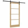 vidaXL Klizna vrata ORKDAL Prirodna 93 x 202 cm