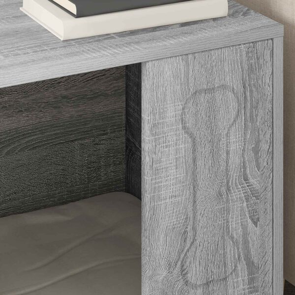 vidaXL Kućica za pse Siva Sonoma 44 x 42 x 49 cm Konstruirano drvo