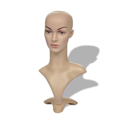 vidaXL Glava lutke za izlog ženska A