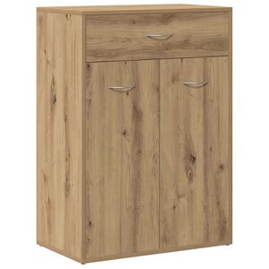 vidaXL Ormarić za cipele Artisan hrast 60x35x84 cm izrađeno drvo