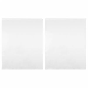 vidaXL Zrcalne folije 2 kom samoljepljive 45 x 150 cm PET