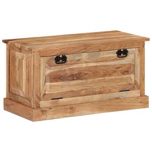 vidaXL Klupa za pohranu cipela 85x40x45 cm od masivnog bagremovog drva