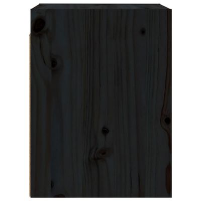 vidaXL Zidni ormarić crni 30 x 30 x 40 cm od masivne borovine