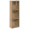 vidaXL Kupaonski zidni ormarić Umjetnička hrastovina 20 x 10 x 60,5 cm