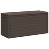 vidaXL Vrtna kutija za pohranu smeđa 116 x 44 x 55 cm