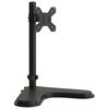 vidaXL Nosač za monitor crni čelični VESA 75/100 mm